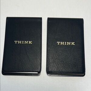 Black IBM notepad